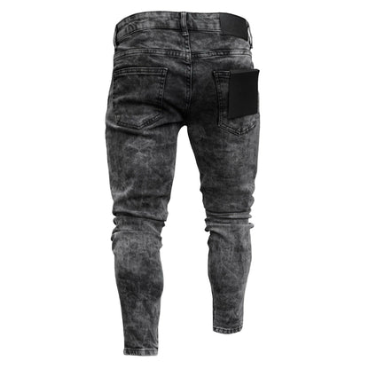 The King Of Limbs Men's Distressed Skinny | Denim Jeans