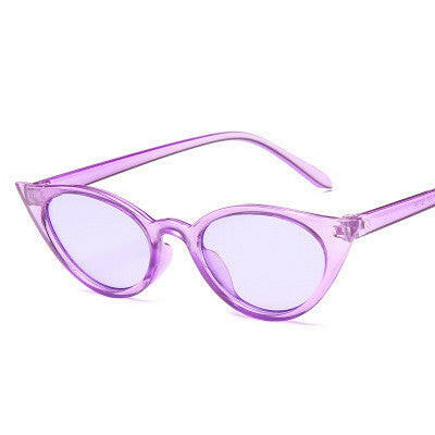 Sunglasses, cat eyes, lady Purple