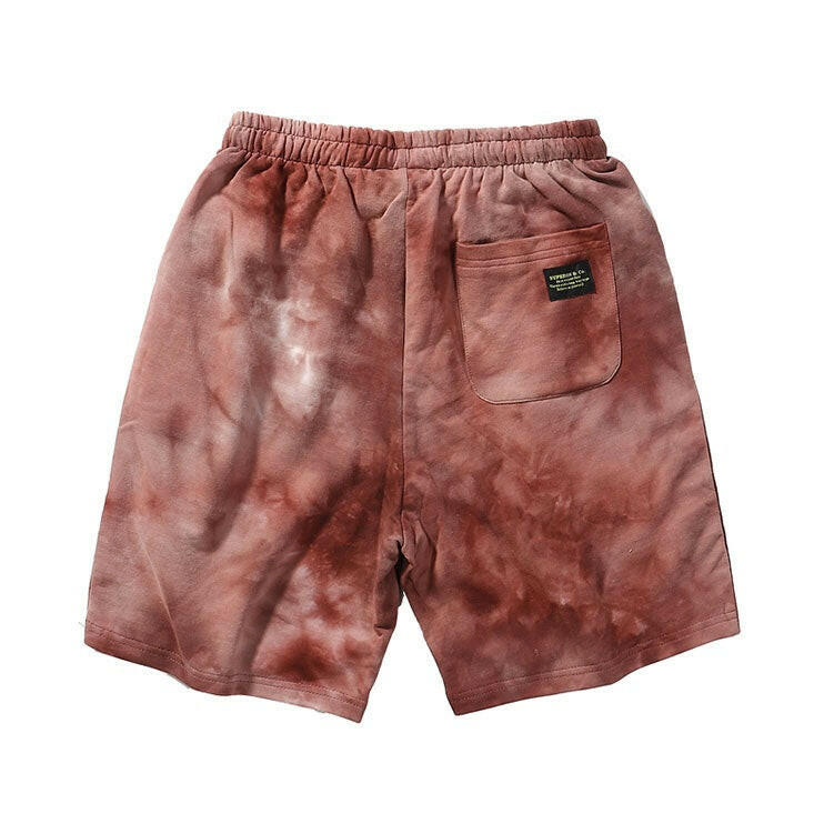 Men's Tie Dye Gradient Shorts