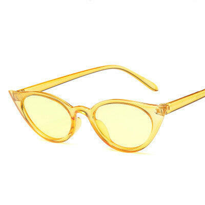 Sunglasses, cat eyes, lady Yellow