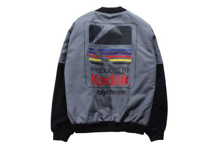 Kodak Bomber Jacket Unisex Grey