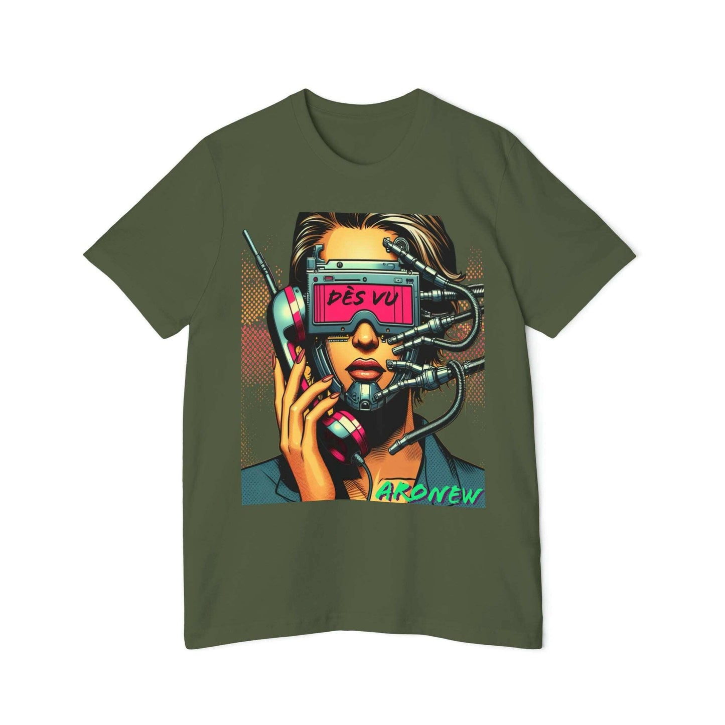 Aronew - Dès Vu Mens t-shirt Military Green