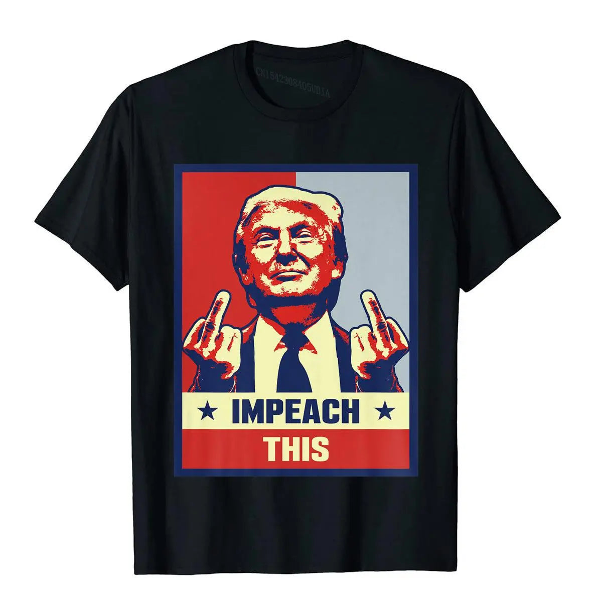 Pro President Donald Trump Supporter Gifts Impeach This Premium T-Shirt Special Boy Top T-Shirts Tops T Shirt Cotton Vintage Black