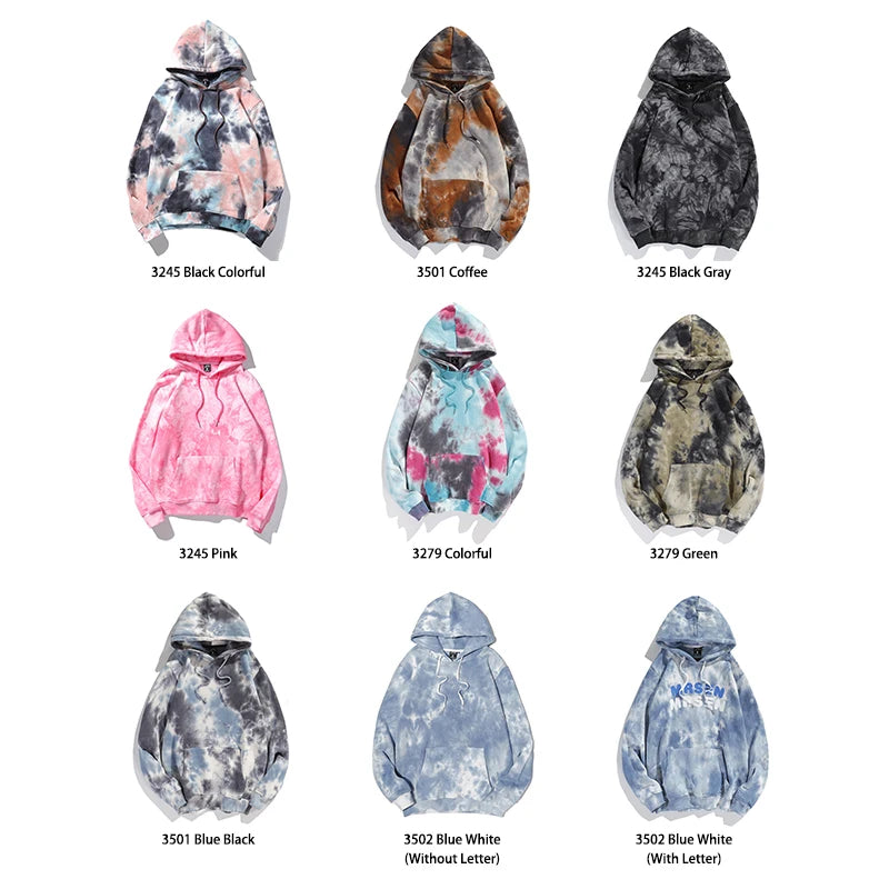 Men's Pullover Fashion Streetwear Unisex Tie Dye Hoodies