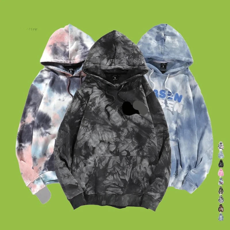 Men's Pullover Fashion Streetwear Unisex Tie Dye Hoodies