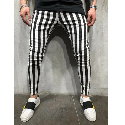 Silent Alarm Checkered Pants striped