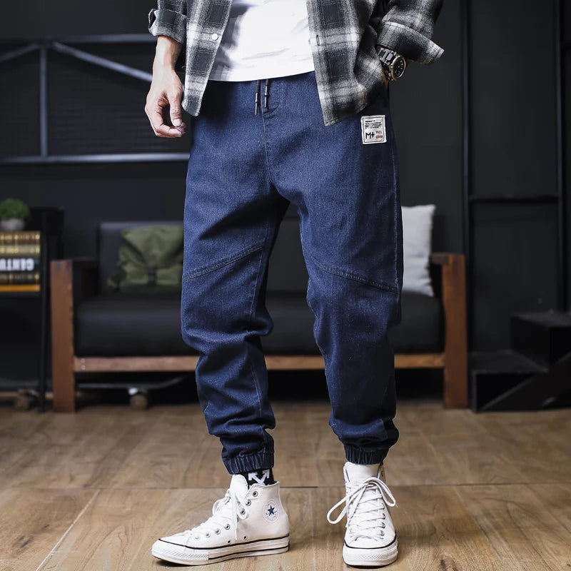 Elephant Ankle-Length Denim Blue