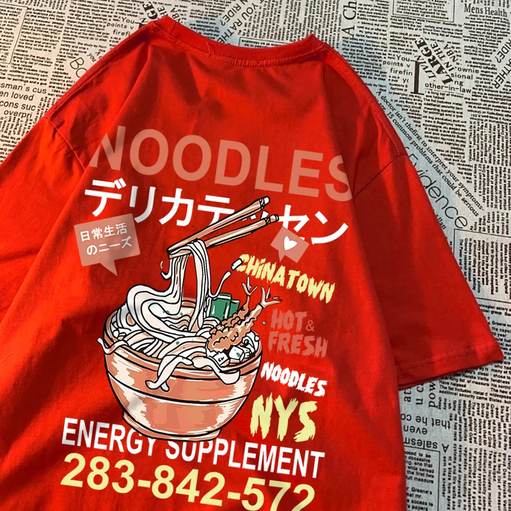 Anime Noodies Tee Red-Back