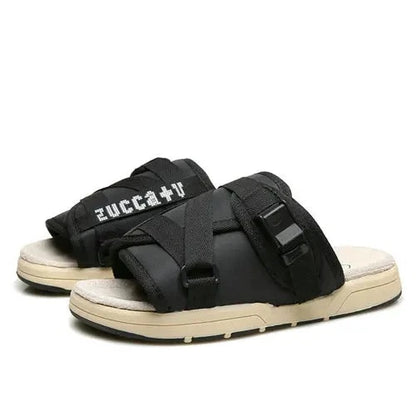 Strange Mercy Velcro Sandals