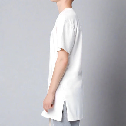 Extra long split shirt