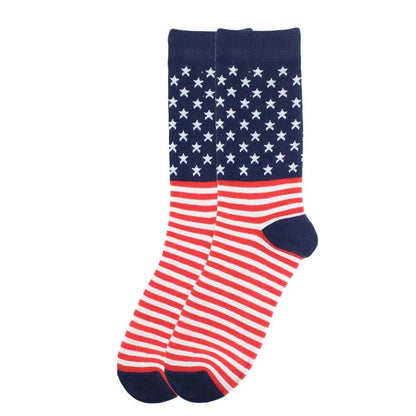 2024 President Donald Trump Spoof Funny Socks Men Women Character Abstract 3D Fake Hair Trump Crew Sokken Homme Dropship 14