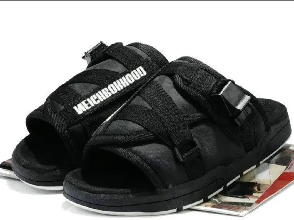 Strange Mercy Velcro Sandals