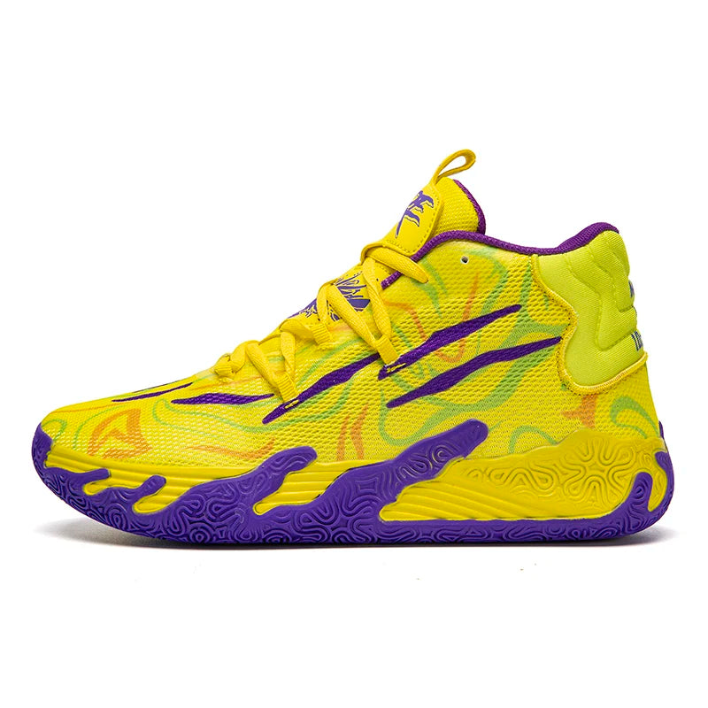 High Violet Trainers Yellowpurple