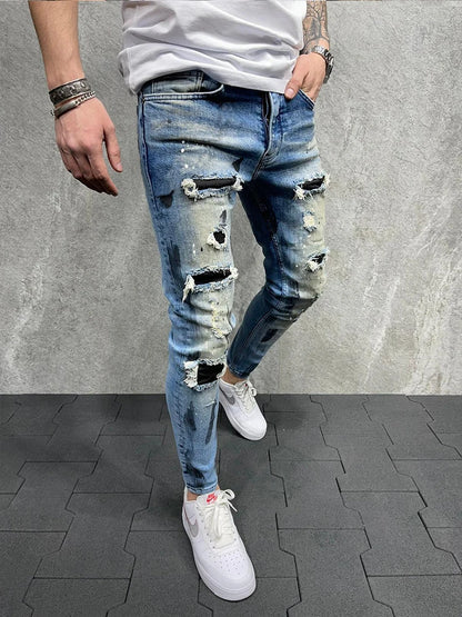 The Bends Slim FIt Distressed Pants