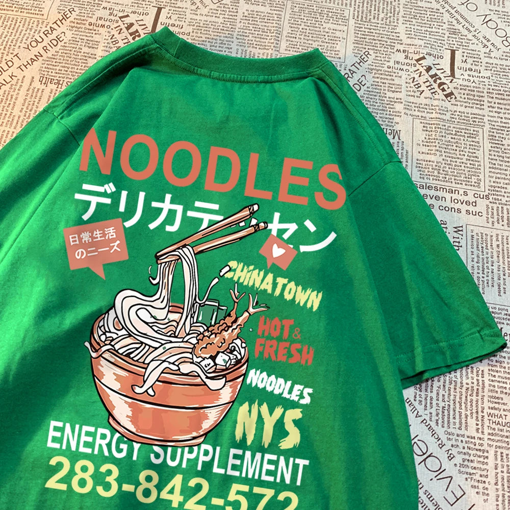 Anime Noodies Tee Green-Back