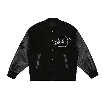 Strictly Stacked Letterman’s Black