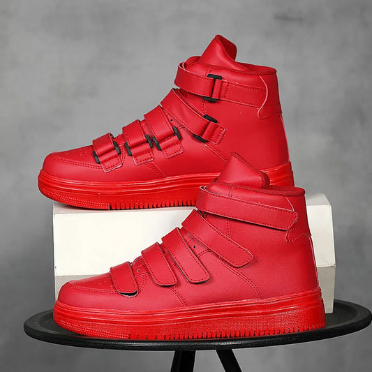 House Of Cards Velcro High Top Shoes