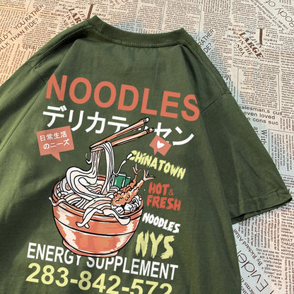 Anime Noodies Tee Drak Green-Back