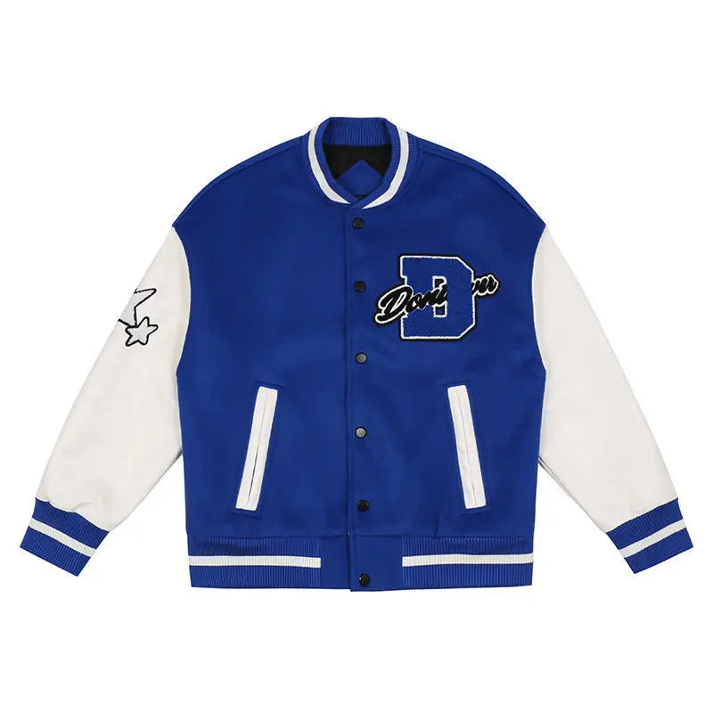 Strictly Stacked Letterman’s Blue