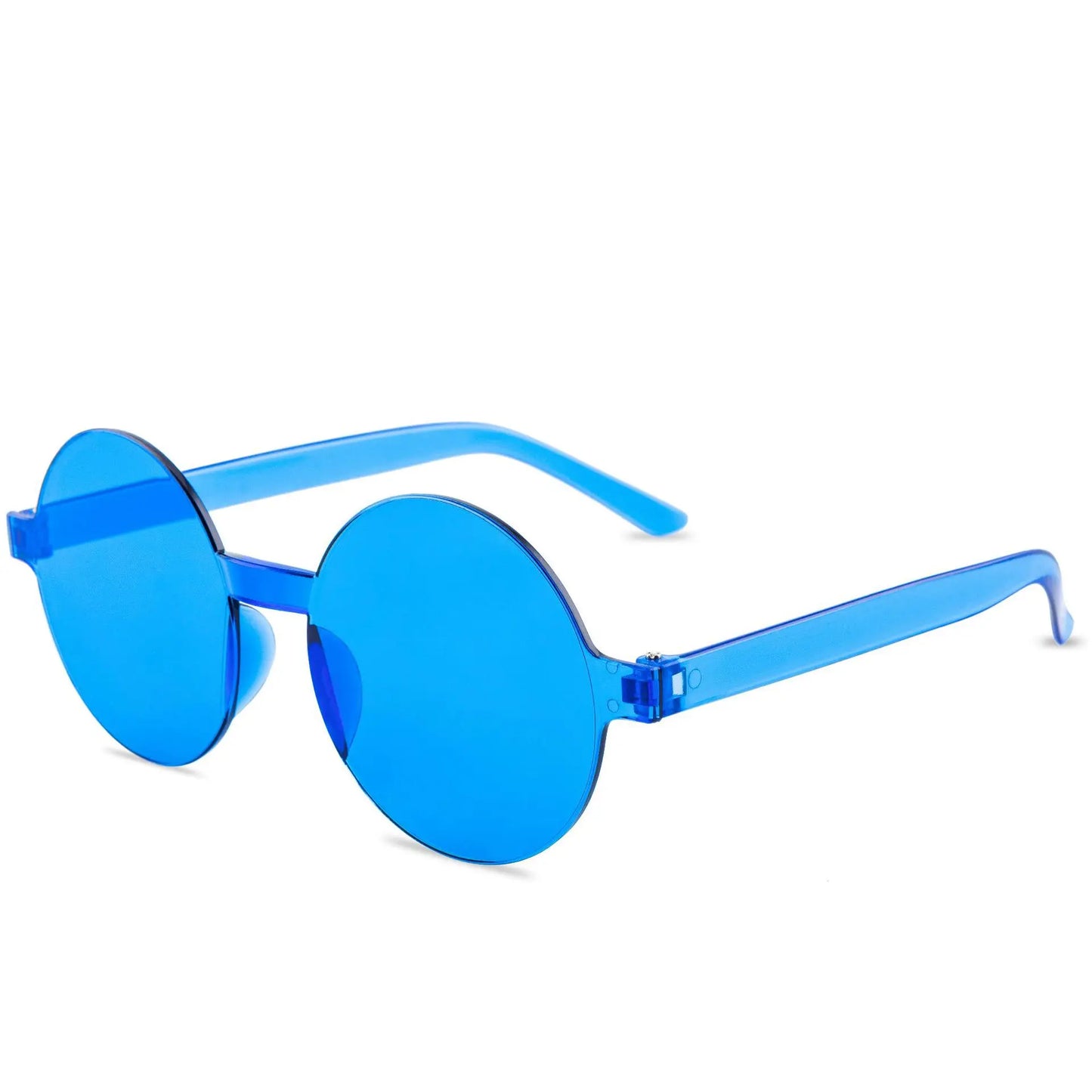 Love Hearts Sunglasses Mist Blue as picture