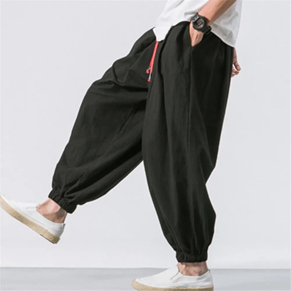 Men Loose Harem Trousers