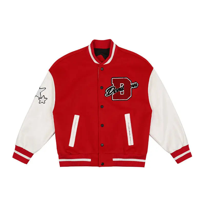 Strictly Stacked Letterman’s Red White