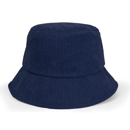 Street Spirit Corduroy Bucket Hat navy blue 55-58cm (elastic)