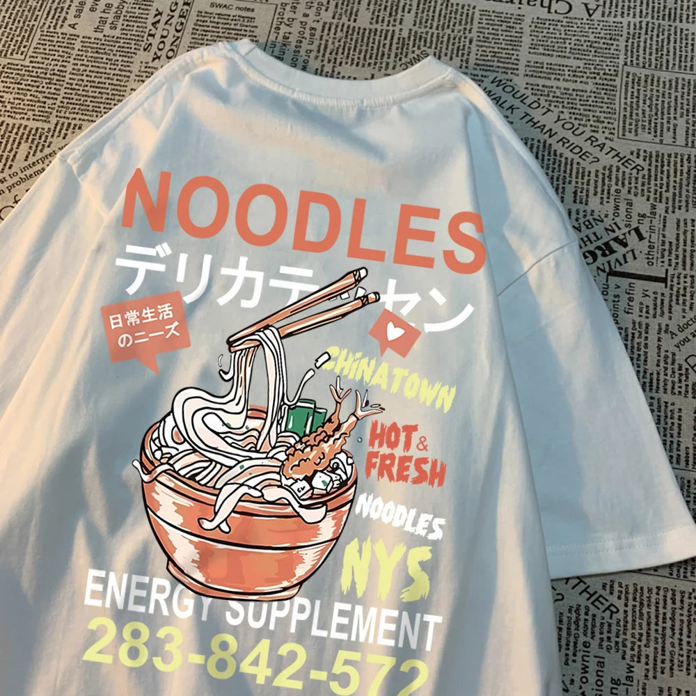 Anime Noodies Tee White-Back