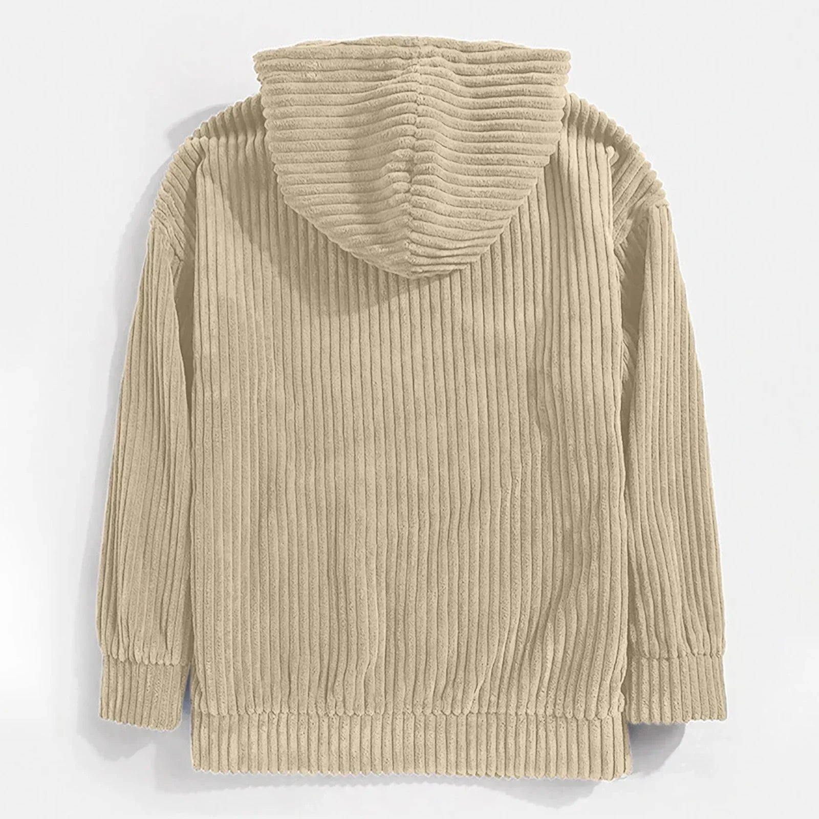 Corduroy hoodie