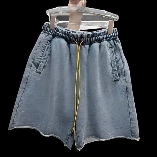 Casual Vintage Washed Shorts