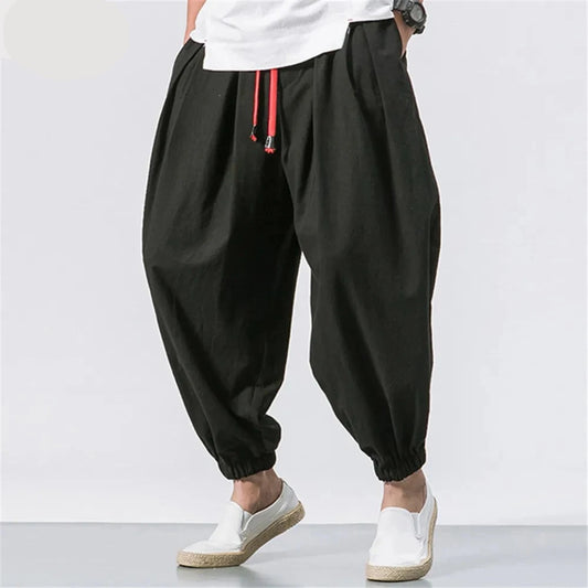 Men Loose Harem Trousers