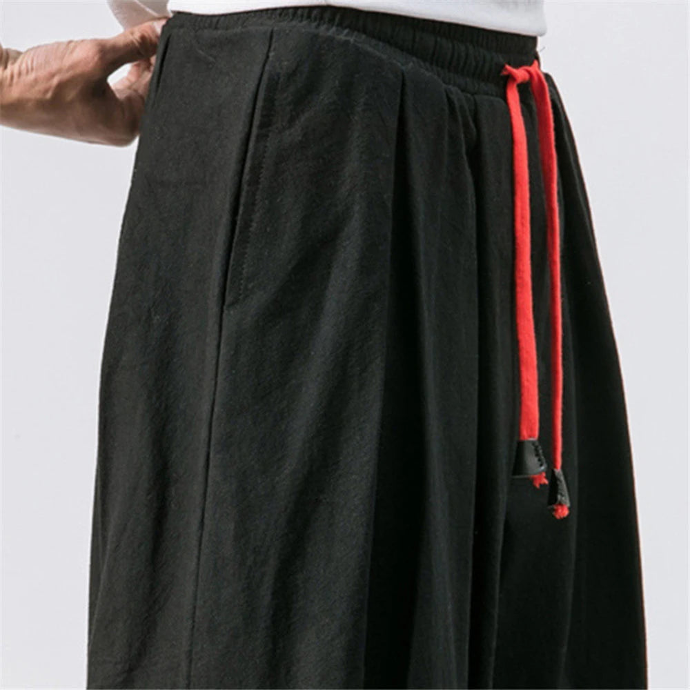 Men Loose Harem Trousers