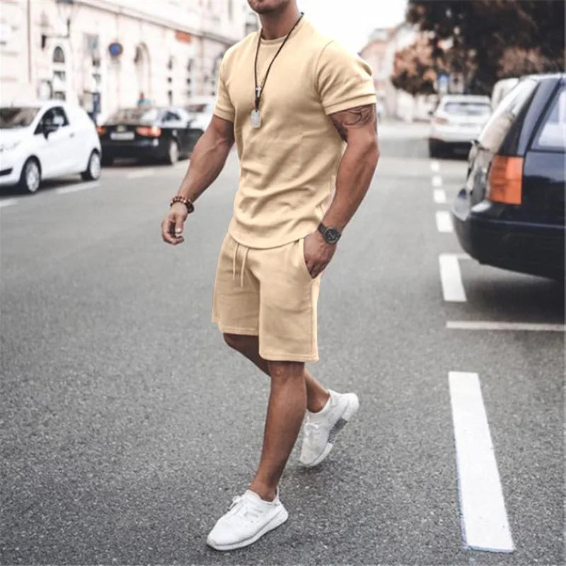 Separator Short | Shirt Outfit Set Khaki