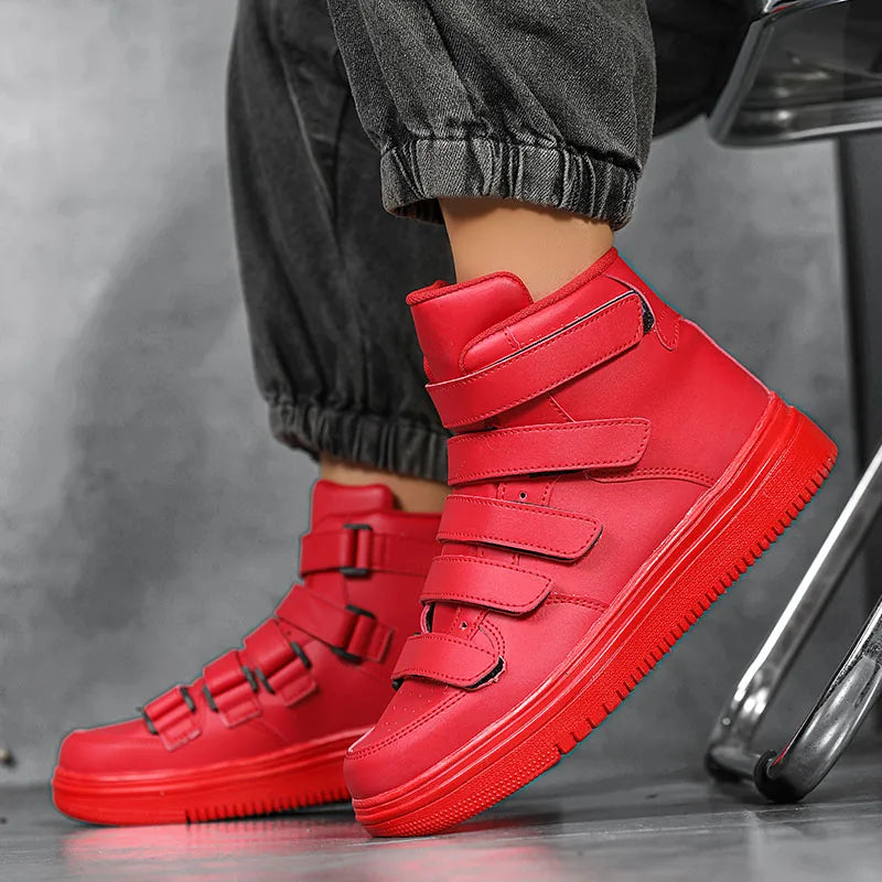 House Of Cards Velcro High Top Shoes