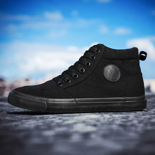 High Top High Quality Sneakers black