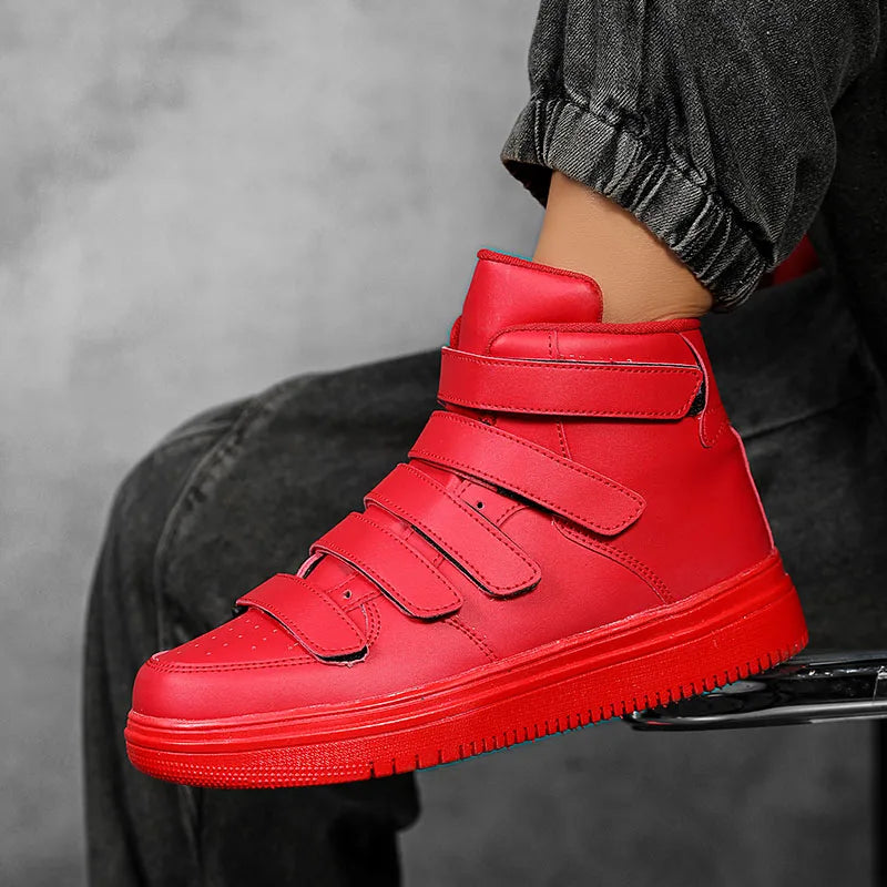 House Of Cards Velcro High Top Shoes