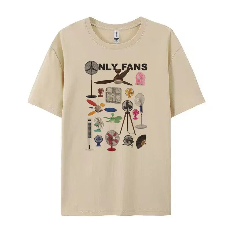 Only Fans Tee Khaki