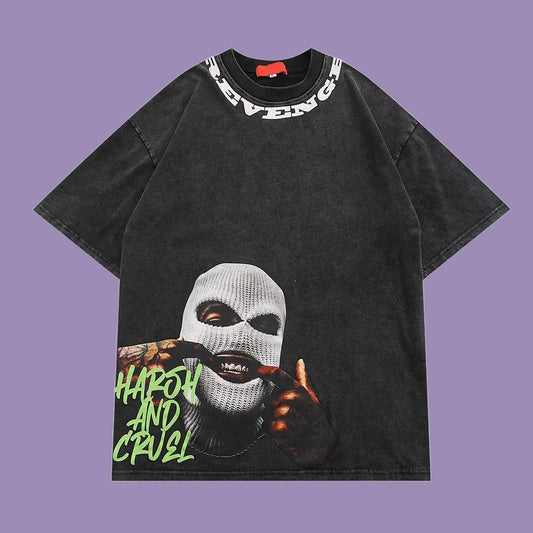 Harsh And Cruel tee black