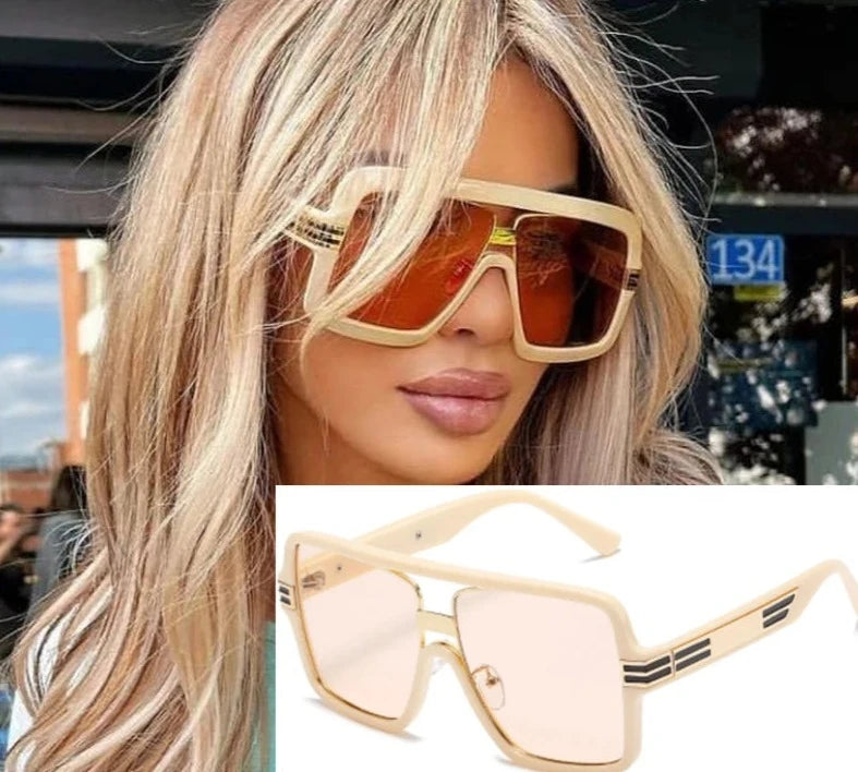 Oversized Square Womens Shades