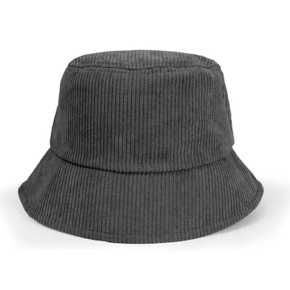 Street Spirit Corduroy Bucket Hat grey 55-58cm (elastic)