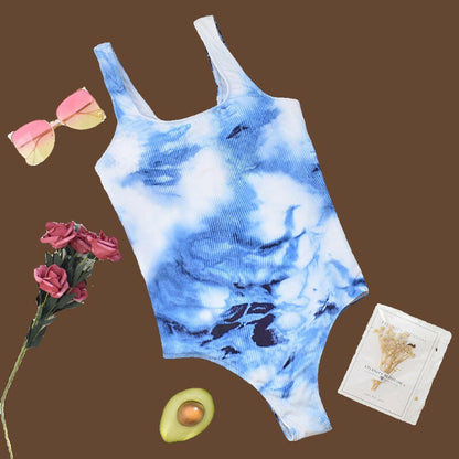 Women's One-piece Tie-dyed